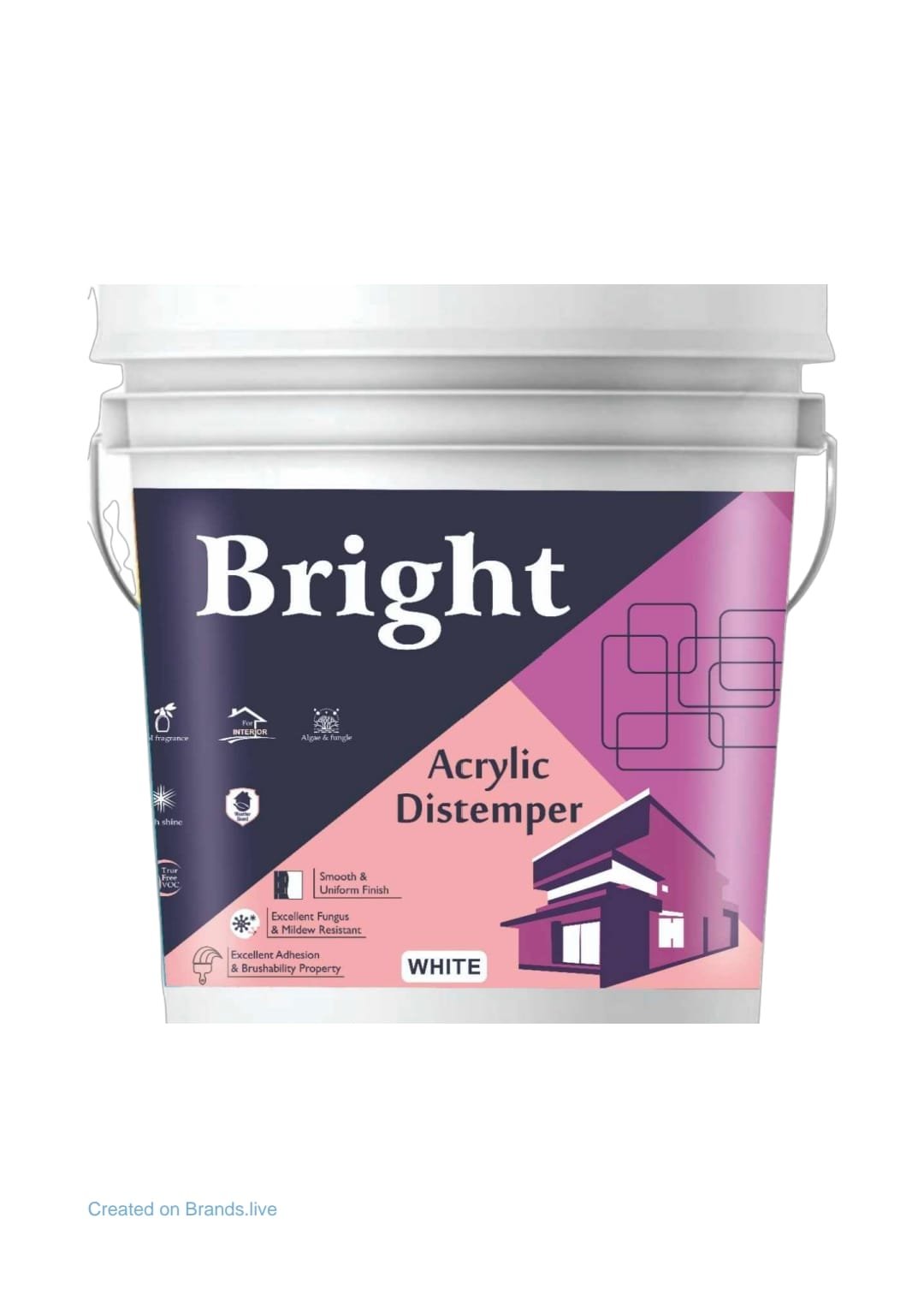 BRIGHT ACRYLIC DISTEMPER - BRIGHT Factory Wholesale Supply